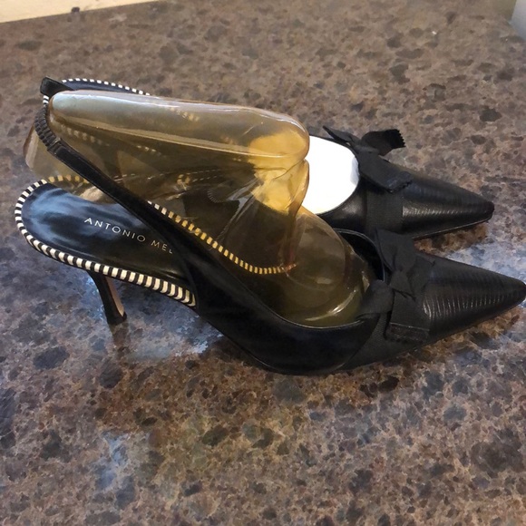 High heel sling backs - Picture 2 of 5
